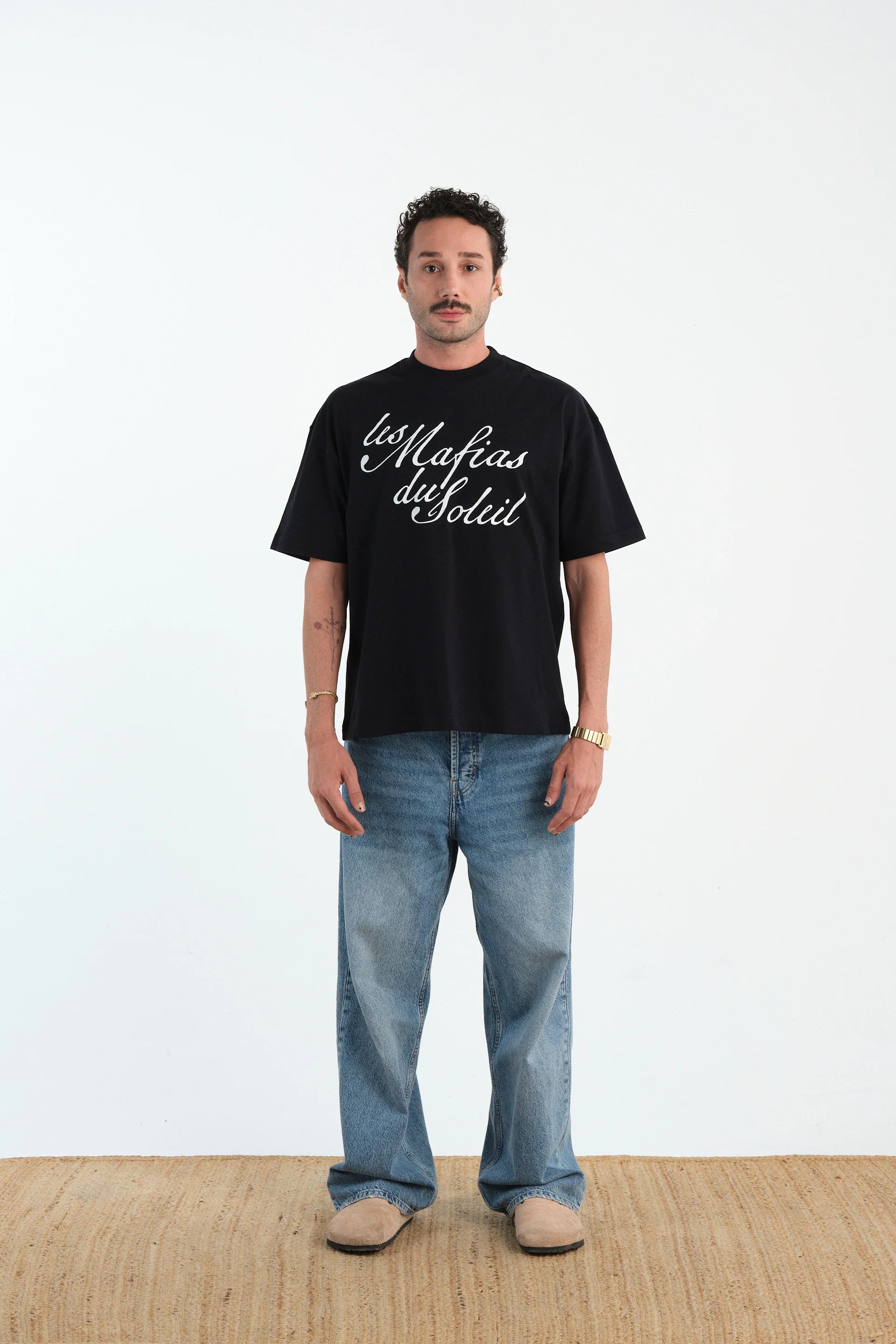 NAVY BLUE OVERSIZE T-SHIRT
