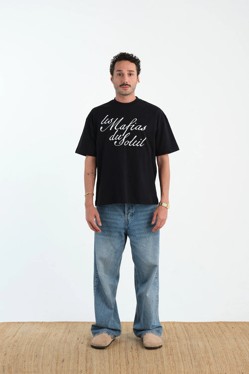 NAVY BLUE OVERSIZE T-SHIRT