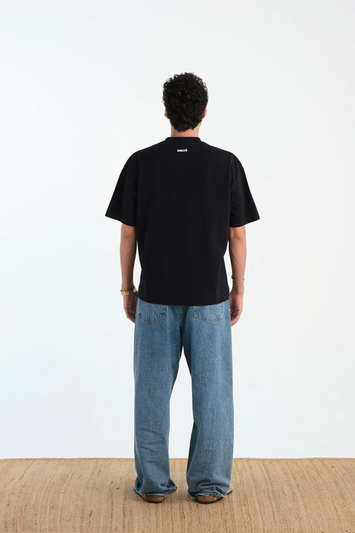 NAVY BLUE OVERSIZE T-SHIRT