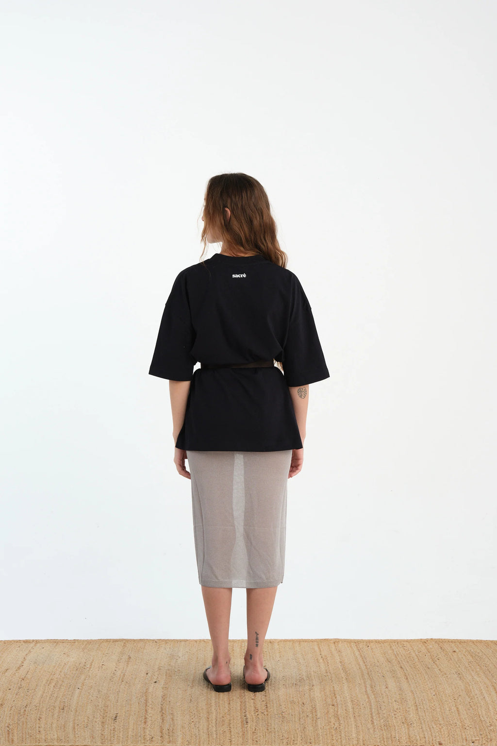 NAVY BLUE OVERSIZE T-SHIRT
