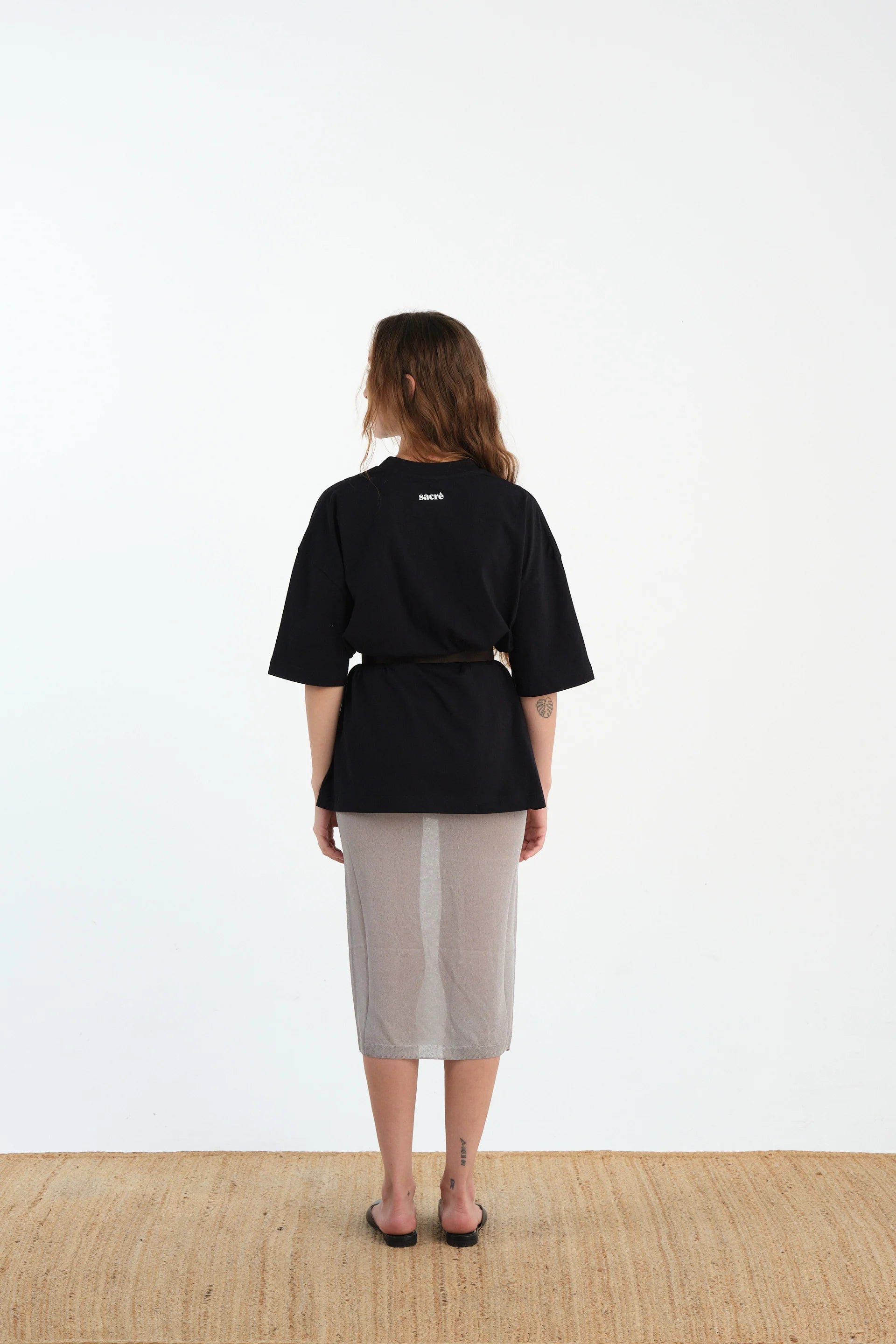 NAVY BLUE OVERSIZE T-SHIRT