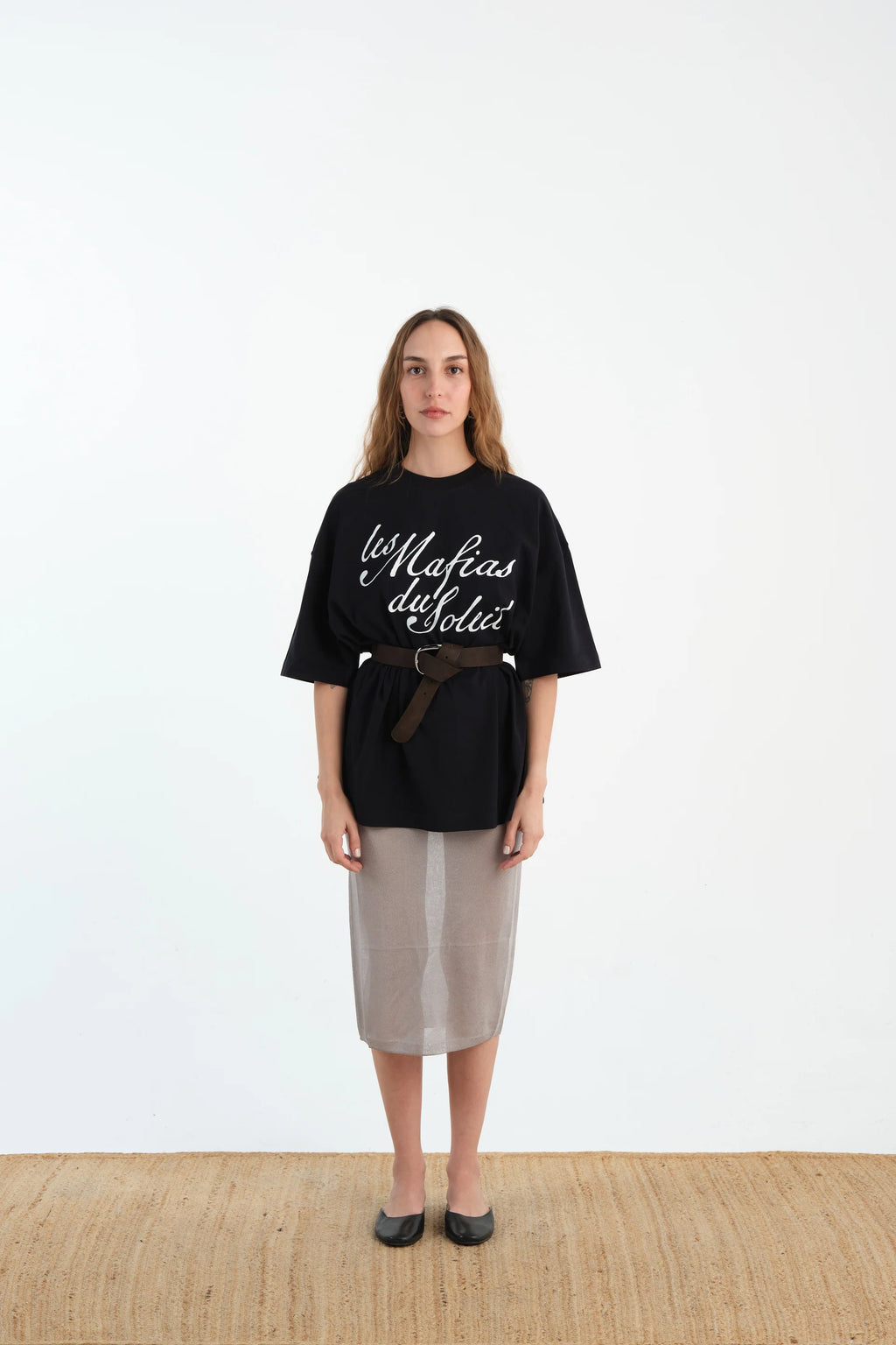 NAVY BLUE OVERSIZE T-SHIRT