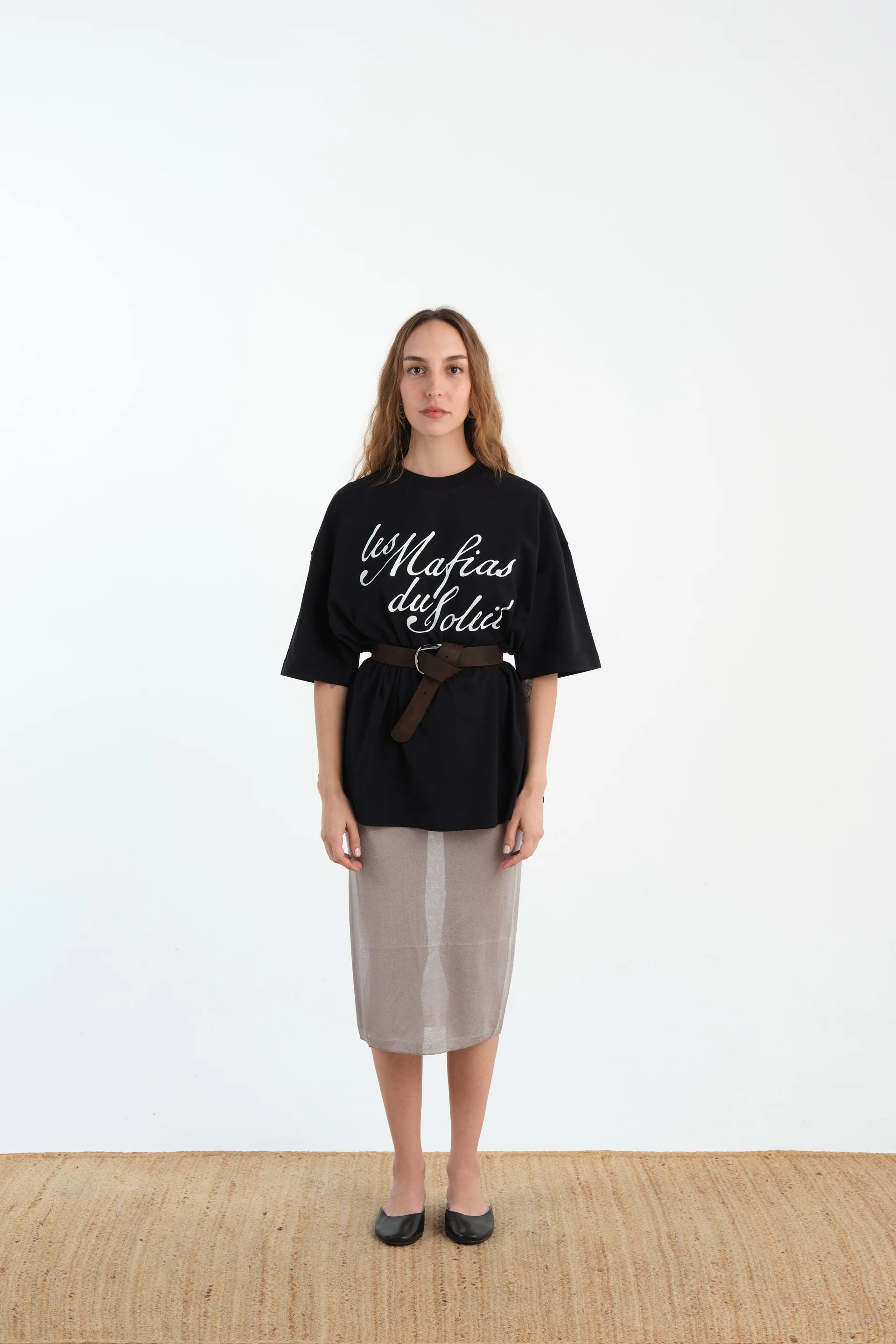 NAVY BLUE OVERSIZE T-SHIRT