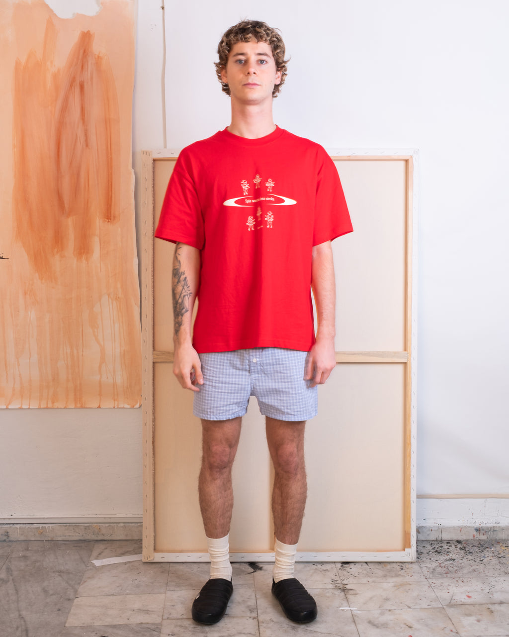 Spin Worries Into Circles Tee